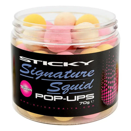 Pop Ups Sticky Signature Squid 16 mm - Tienda Carpfishing