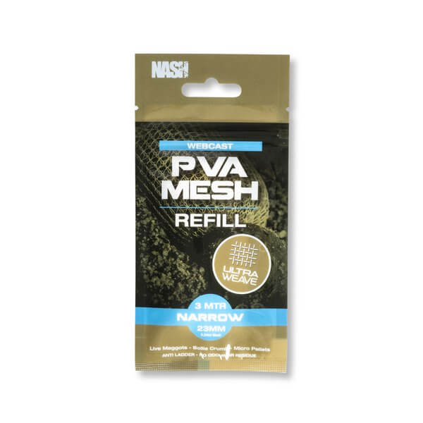 Recambio de Malla 23 mm PVA Nash Ultra Weave Narrow - Tienda Carpfishing