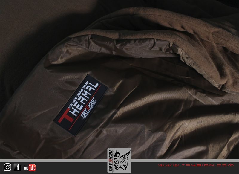 Saco de dormir Trybion Thermal con calefacción - Tienda Carpfishing