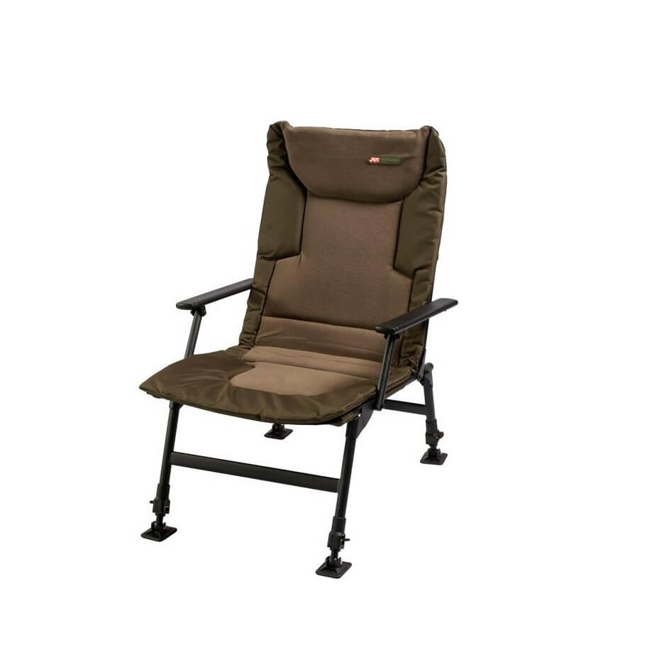 Silla JRC Defender II con reposabrazos - Tienda Carpfishing