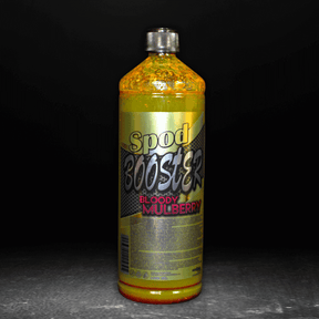 Spod Booster Pro Elite Baits Gold Bloody Mulberry 1000 ml - Tienda Carpfishing