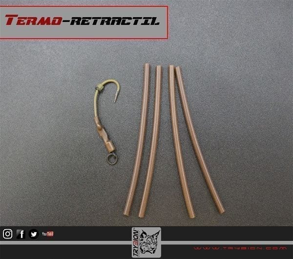 Termoretráctil 1,5 mm Marrón Trybion - Tienda Carpfishing