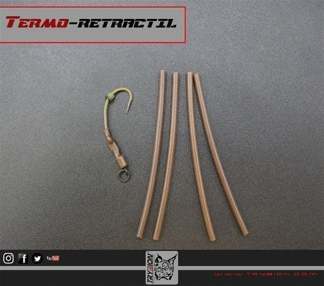 Termoretráctil 2 mm Marrón Trybion - Tienda Carpfishing