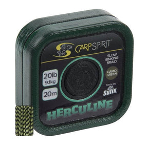 Trenzado Carp Spirit Herculine Camo Verde 20 Ib 20 m - Tienda Carpfishing