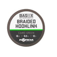 Trenzado Korda Basix Braided Camo Verde 10 m - Tienda Carpfishing
