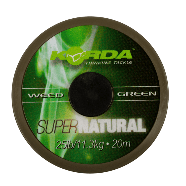 Trenzado Korda Super Natural verde 18 lb / 20 m - Tienda Carpfishing