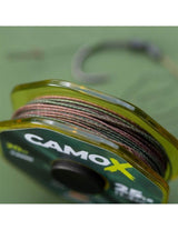 Trenzado Ridge Monkey CamoX Stiff Coated 20 m - Tienda Carpfishing