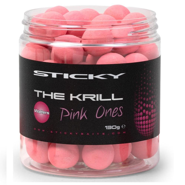 Wafters Sticky The Krill Rosa 16 mm - Tienda Carpfishing